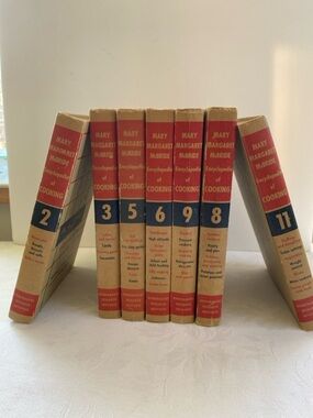 Mary Margaret McBride Vintage 1958 Encyclopedia of Cooking 7 Cookbook Volumes